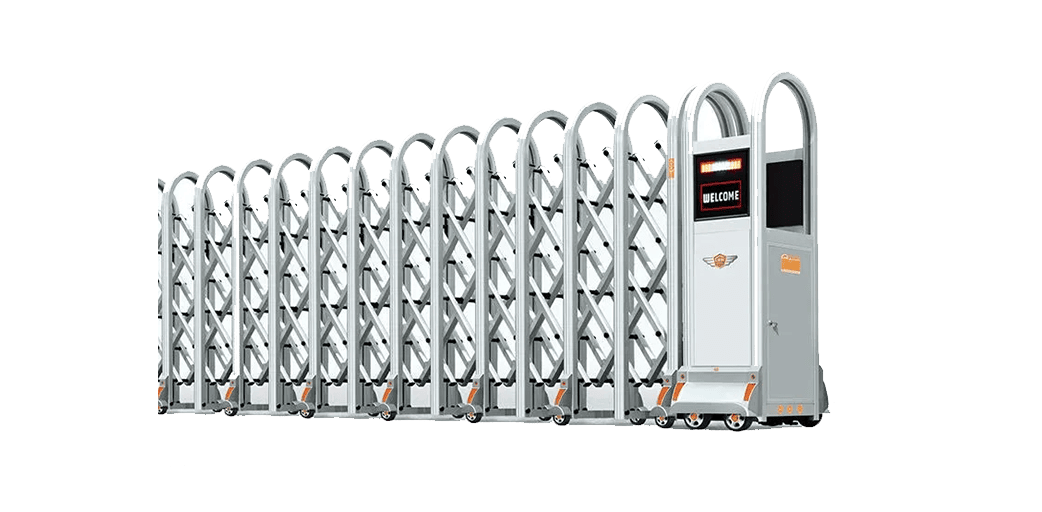 automatic retractable gate